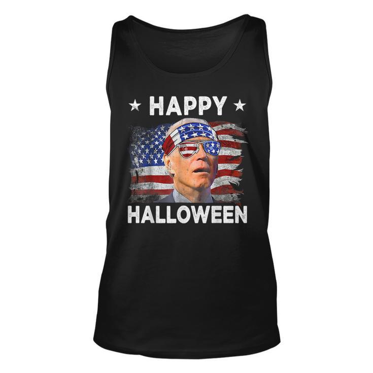Joe Biden Happy Halloween 4Th Of July Joe Biden Halloween Tank Top