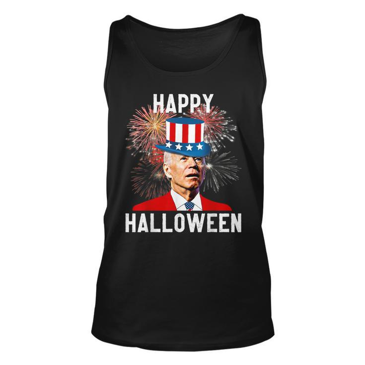 Joe Biden Happy Halloween For Funny 4Th Of July Unisex Tank Top