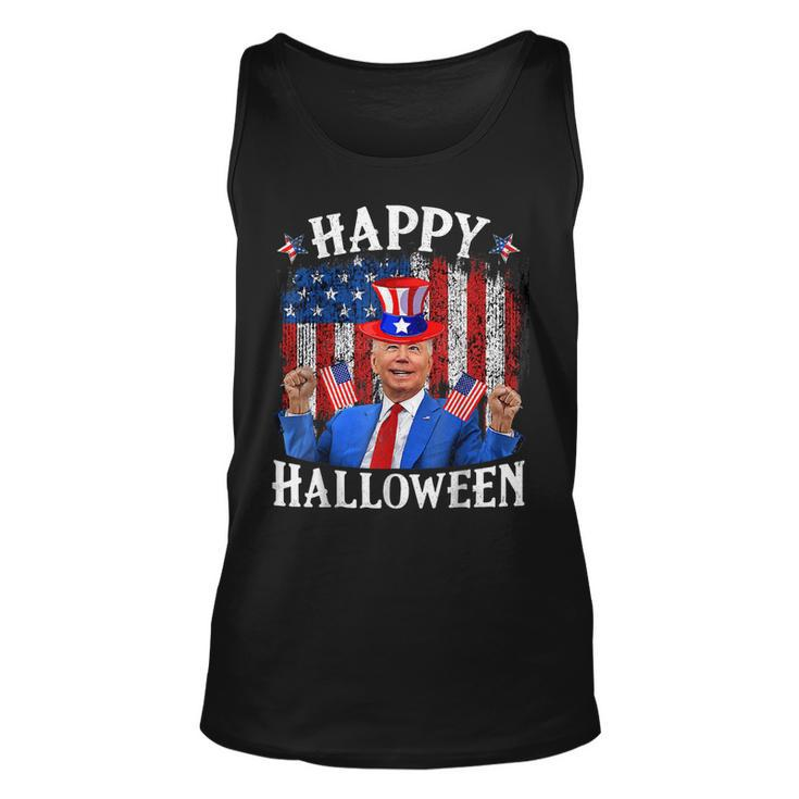 Joe Biden Happy Halloween For Fourth Of July Men Woman Tank Top