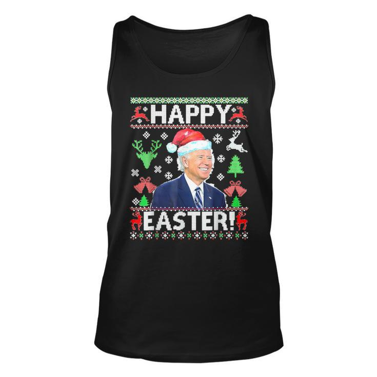 Joe-Biden-Ugly-Christmas-Sweater-Biden-Christmas Tank Top