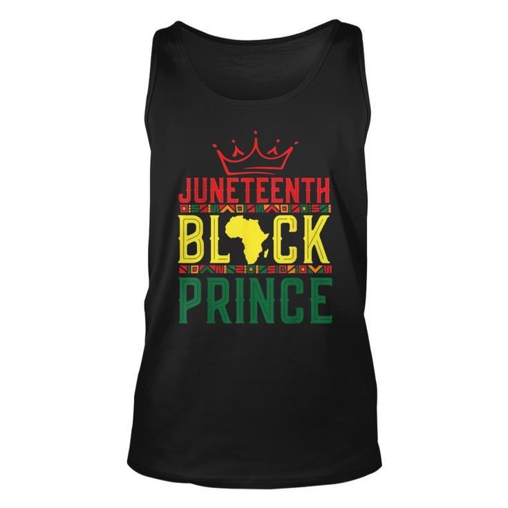 Junenth 1865 Boy Son Afro American African Prince  Unisex Tank Top