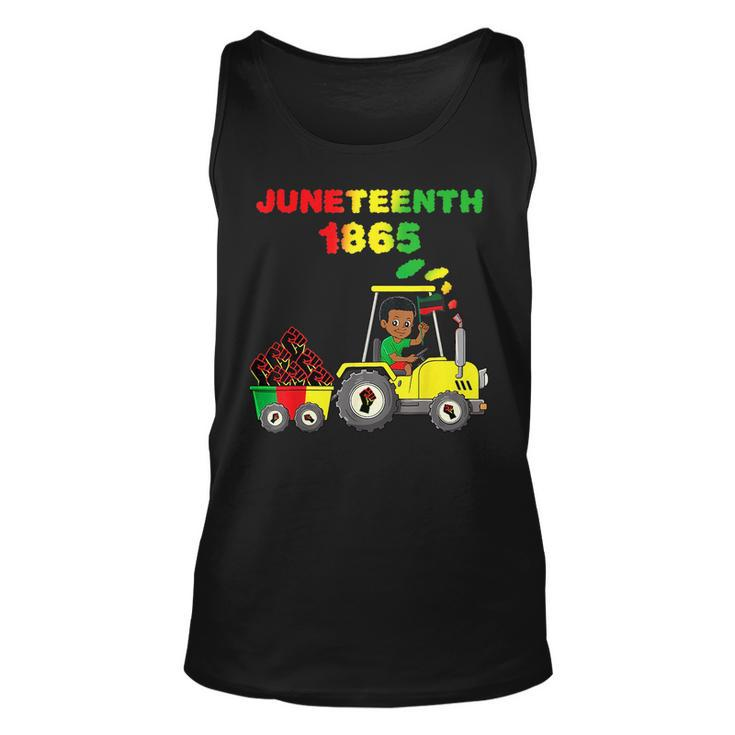 Junenth 1865 In Tractor Funny Toddler Boys Fist Kids  Unisex Tank Top