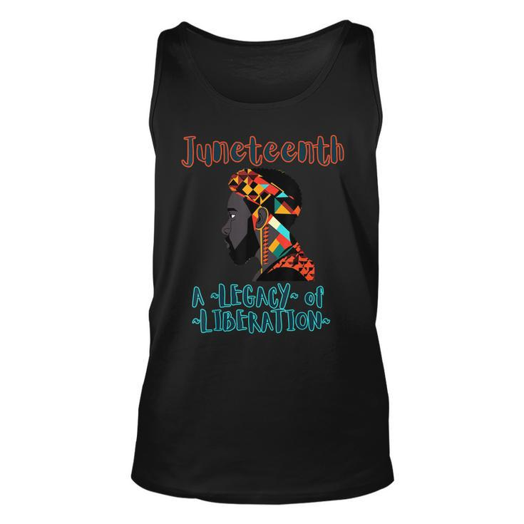 Junenth A Legacy Of Liberation African American Heritage  Unisex Tank Top