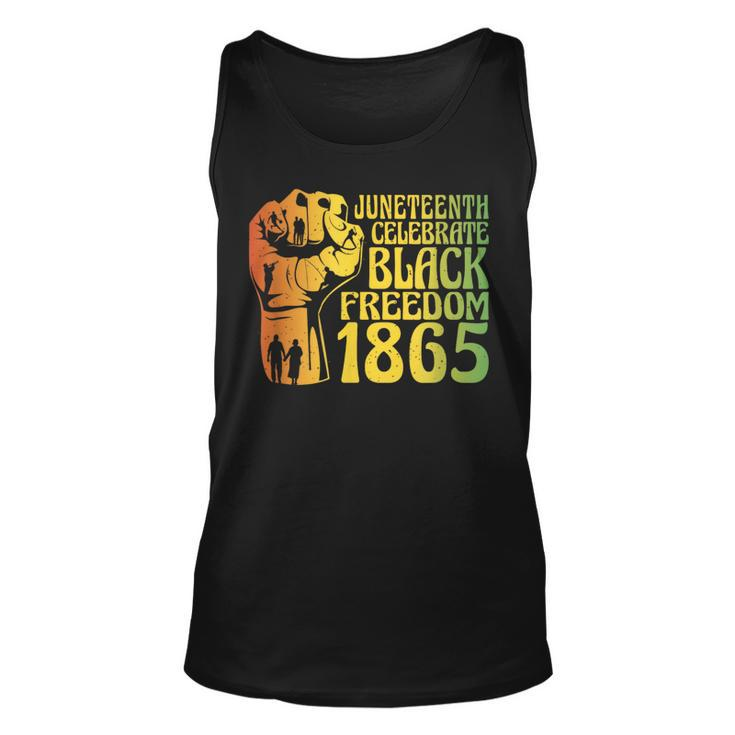 Junenth Celebrating Black Freedom 1865 - African American  Unisex Tank Top
