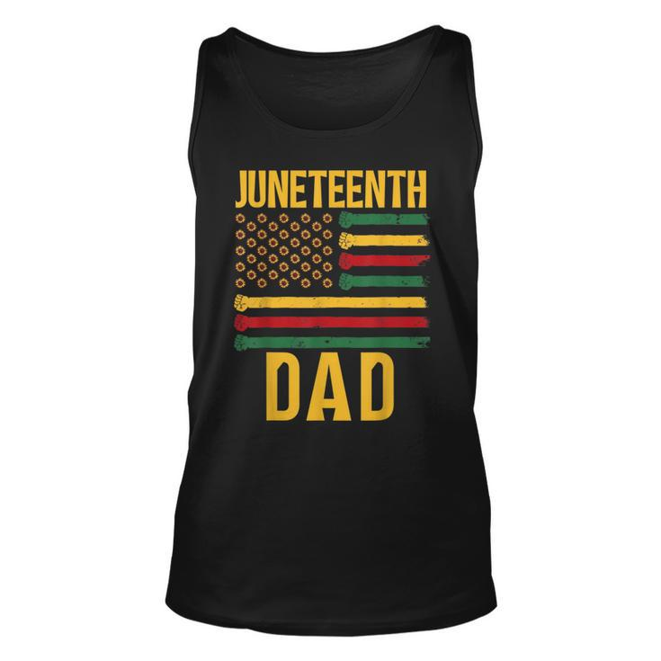 Junenth Dad 1865 Family Black African Father Daddy Papa  Unisex Tank Top