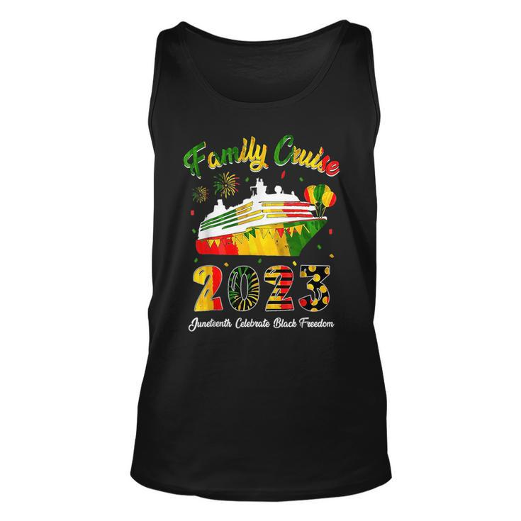 Junenth Family Cruise 2023 Family Vacation Party Cruising  Unisex Tank Top