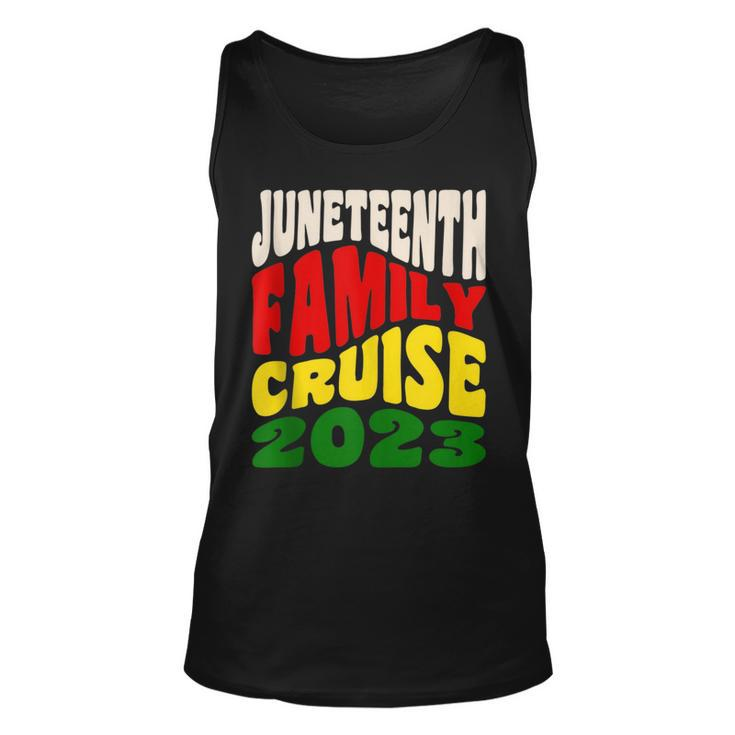 Junenth Family Cruise 2023 Junenth Celebration  Unisex Tank Top