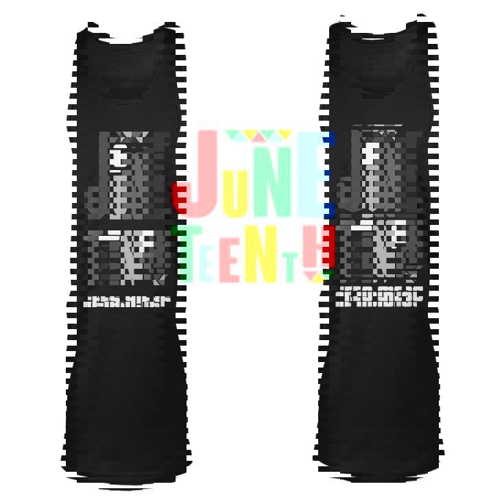 Junenth Free-Ish Since 1865 Celebrate Black History  Unisex Tank Top