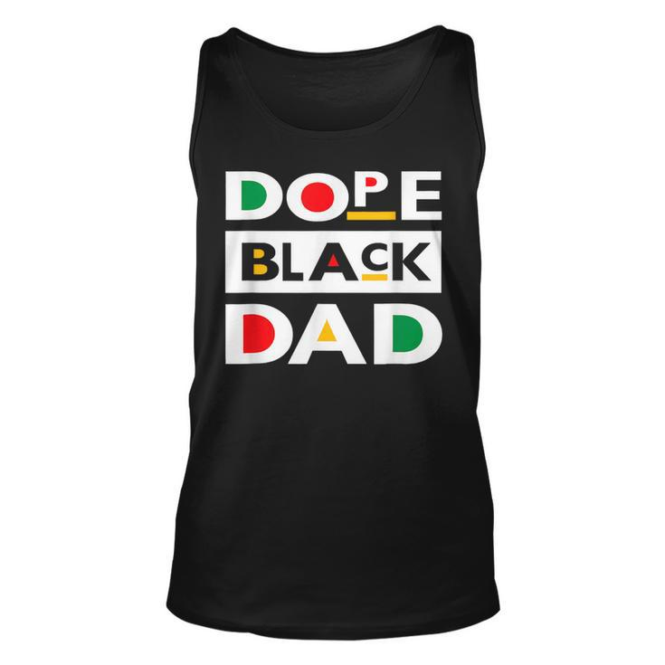 Junenth June 19 1865 Dope Black Dad Father Day 19Th June  Unisex Tank Top
