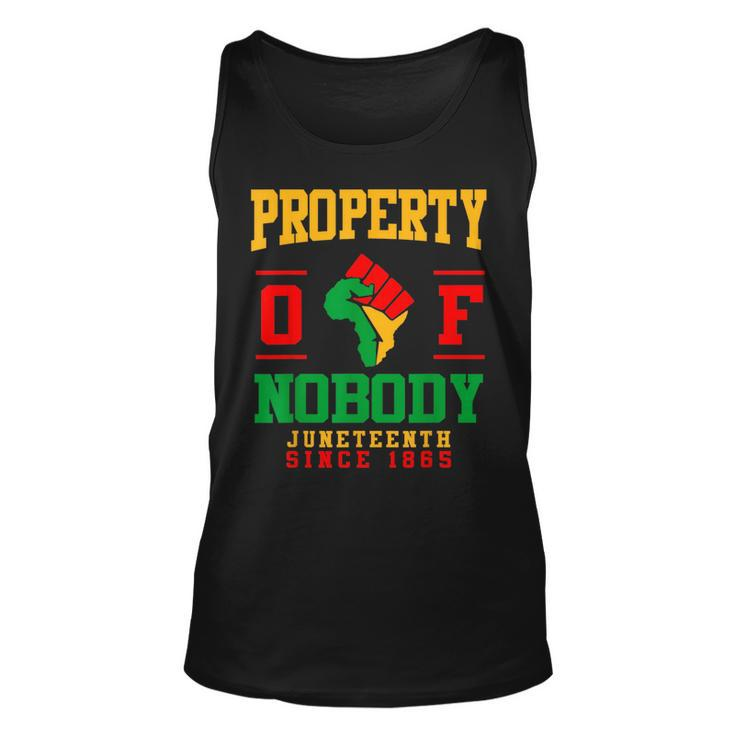 Junenth Since 1865 Black History African American Freedom Unisex Tank Top