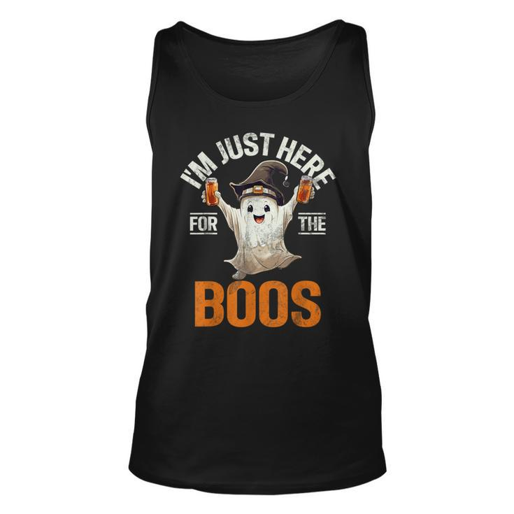 Just Here For The Boos Halloween Costume Halloween Tank Top