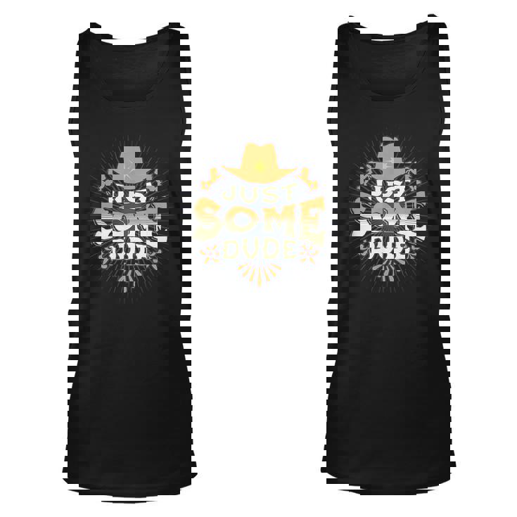 Just Some Dude Unisex Tank Top