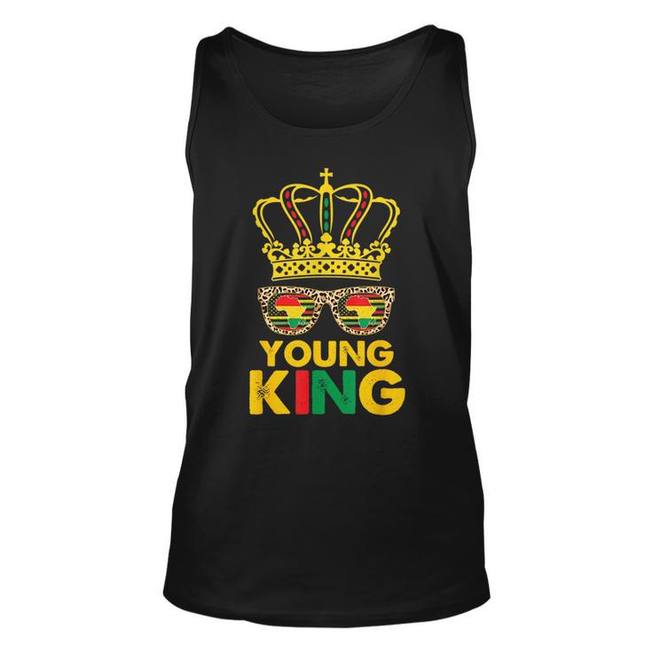 Kids Boys Young King Crown African American 1865 Junenth Unisex Tank Top