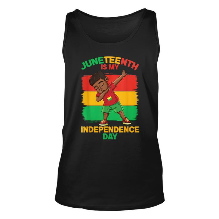 Kids Junenth Is My Independence Day  Unisex Tank Top