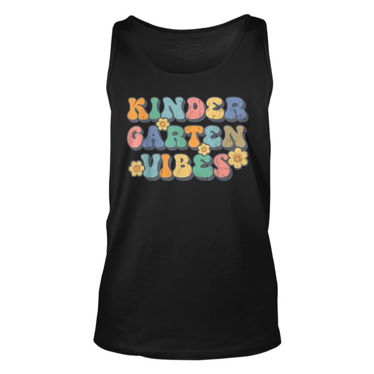 Kindergarten Vibes First Day Back To School Teacher Students Unisex Tank Top