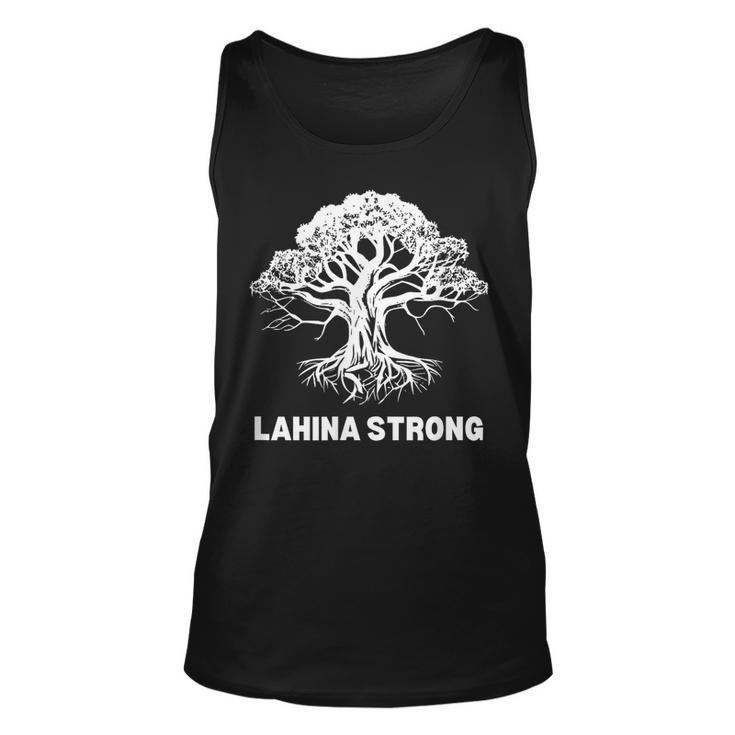 Lahina Strong Maui Banyan Tree Wildfire Hawaii Fire Survivor Tank Top