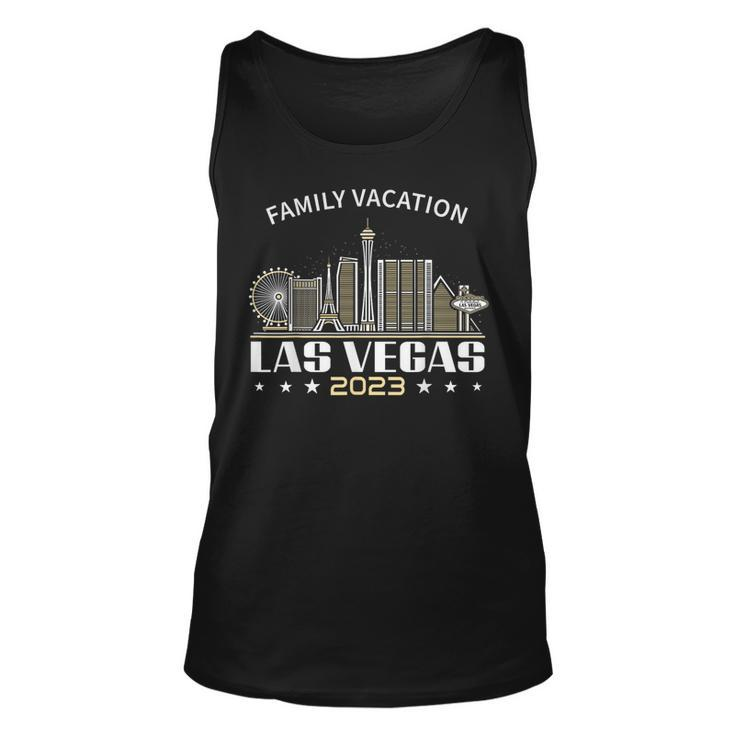 Las Vegas Family Vacation 2023 Matching Family Group Trip  Unisex Tank Top