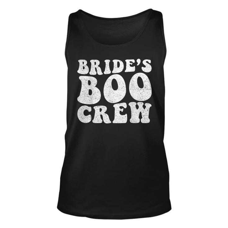 Last Boo Before I Say I Do Bride's Boo Crew Bachelorette Tank Top