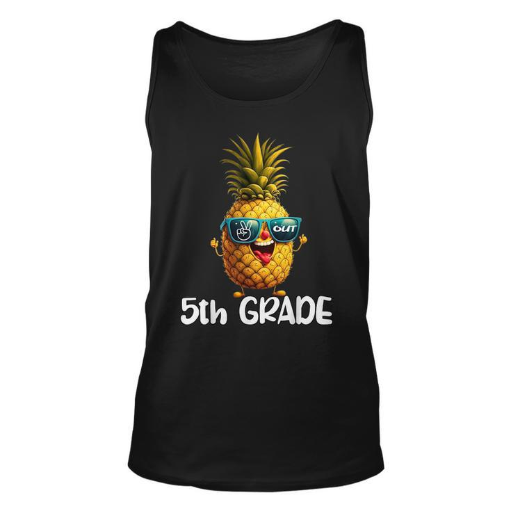 Last Day Of 5Th Grade Peace Out 5Th Grade Funny Graduation Unisex Tank Top