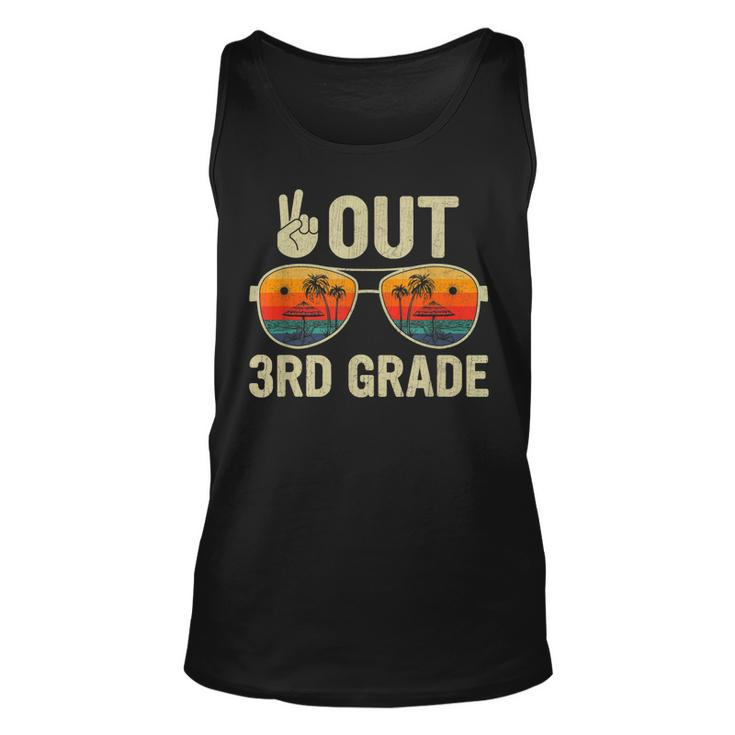 Last Day Of School Peace Out 3Rd Grade Graduation Unisex Tank Top