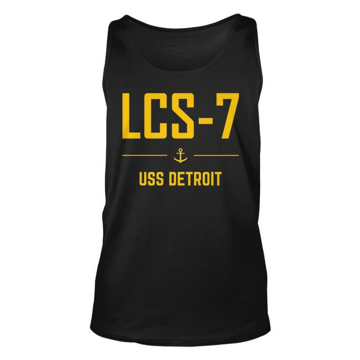 Lcs7 Uss Detroit Unisex Tank Top