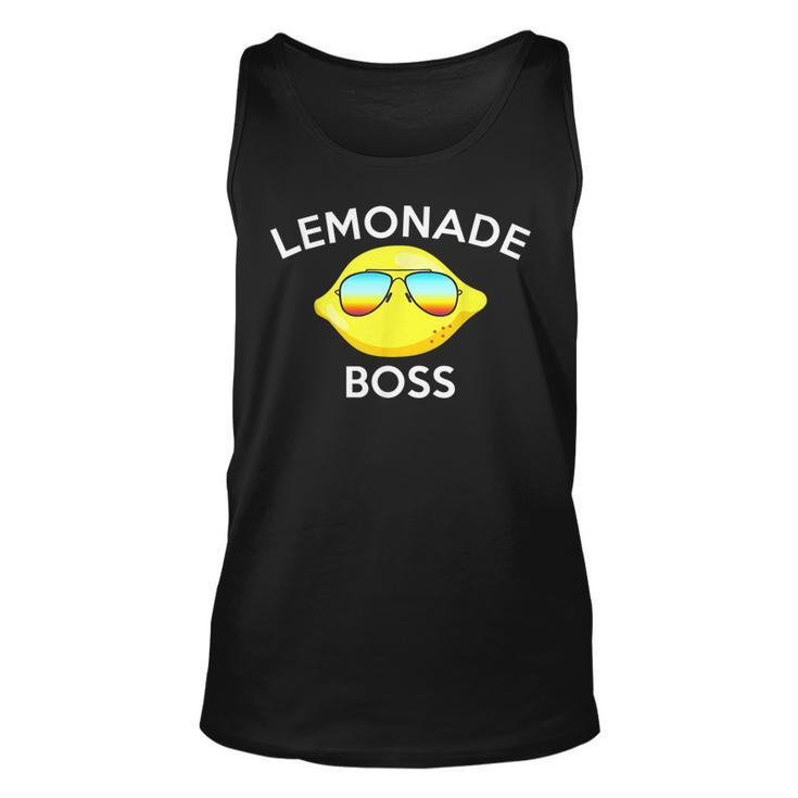 Lemonade Boss Lemon Citrus Fruit Lover Funny  Mm Unisex Tank Top