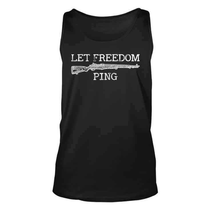 Let Freedom Ping Unisex Tank Top