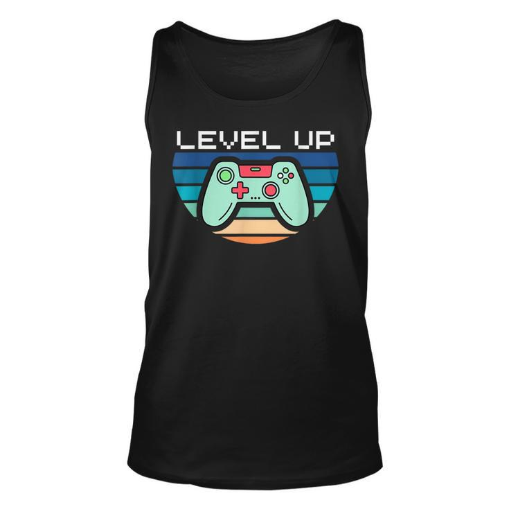 Level Up Video Game Controller  Unisex Tank Top