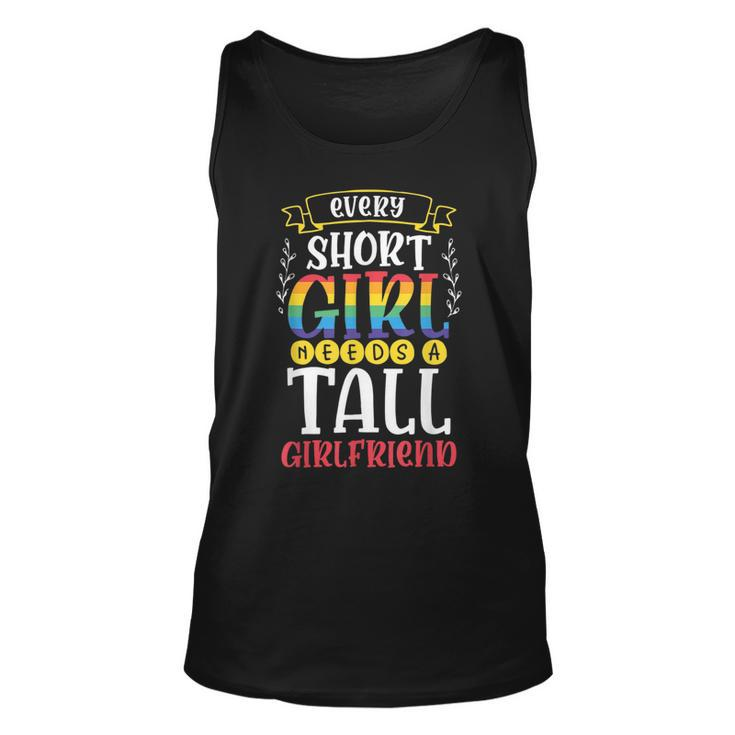 Lgbt Gay Pride Month Every Short Girl  Unisex Tank Top