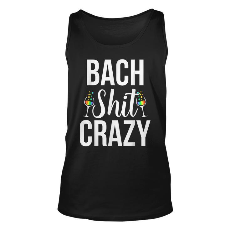 Lgbt Pride Gay Bachelor Party Bach Crazy Engagement Unisex Tank Top