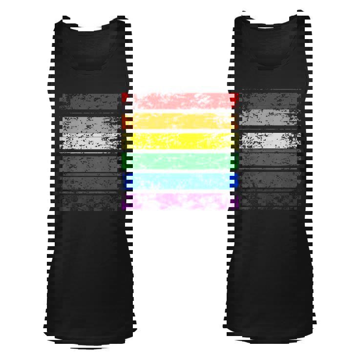 Lgtb Pride Flag Unisex Tank Top