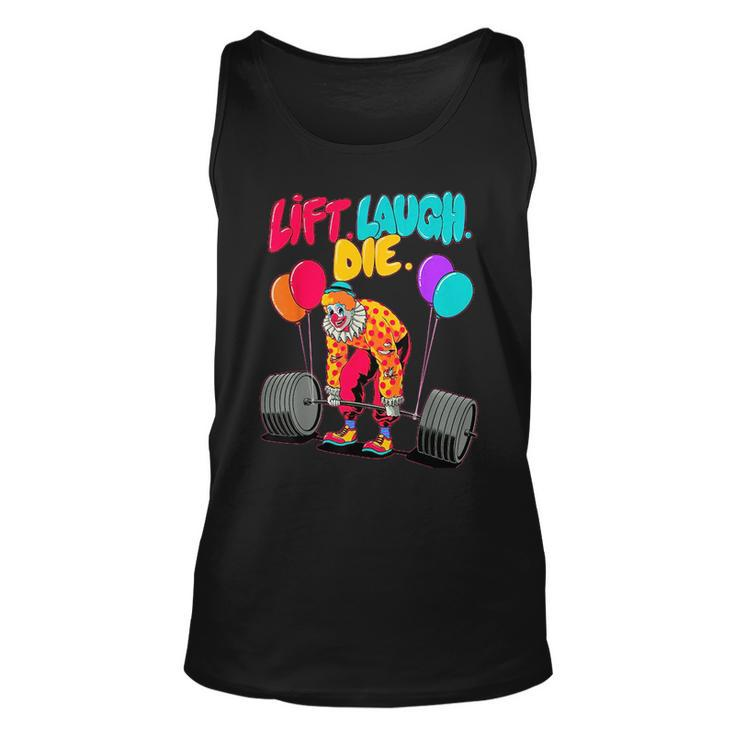 Lift Laugh Die Gym Weightlifting Bodybuilding Fitness Tank Top
