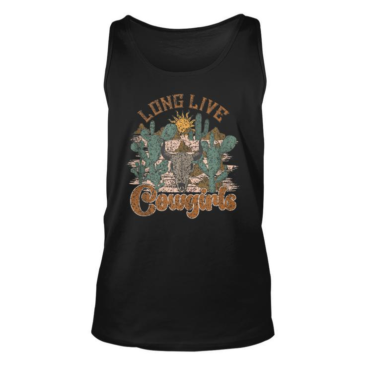 Long Live Howdy Rodeo Vintage Western Country Cowgirls Rodeo Tank Top