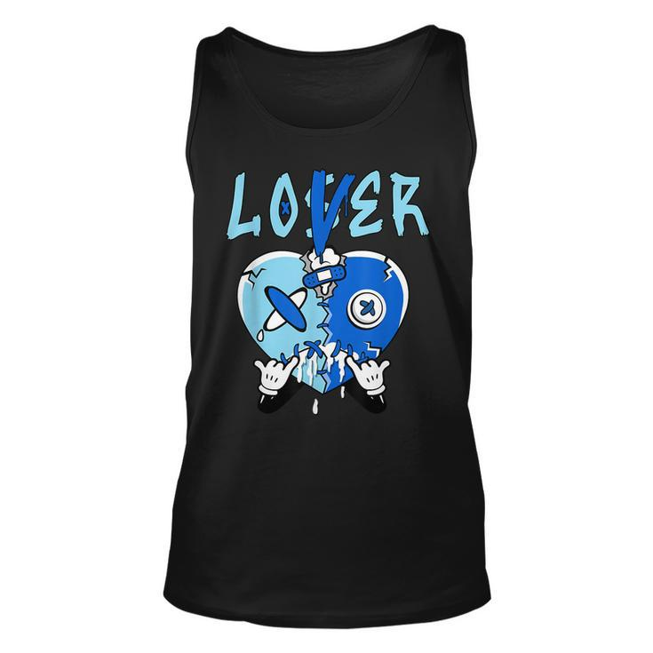 Loser Lover Heart Dripping Dunk Low Argon Matching  Unisex Tank Top