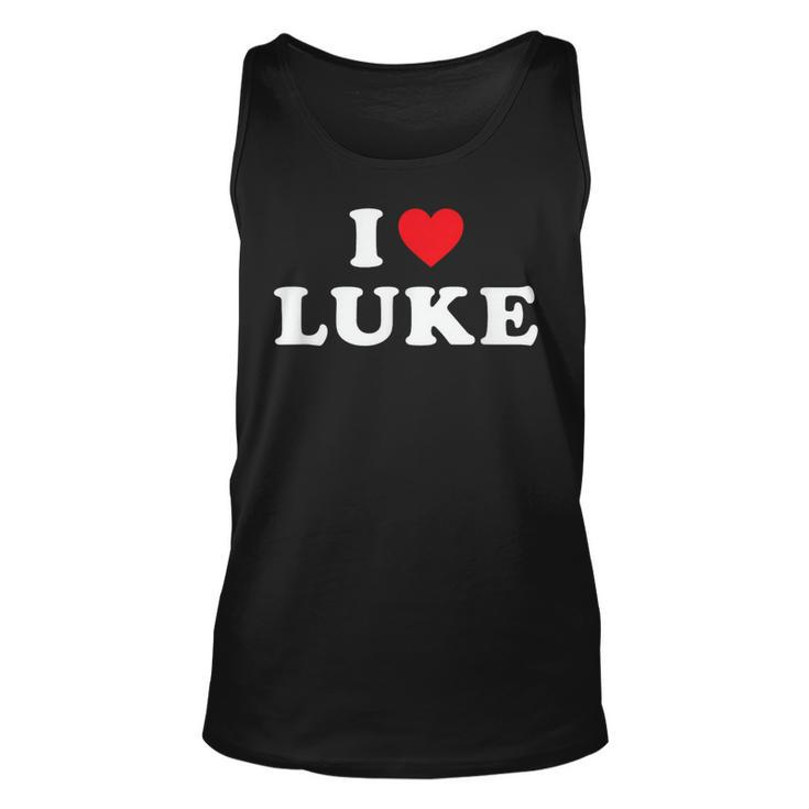 I Love Luke I Heart Luke Tank Top