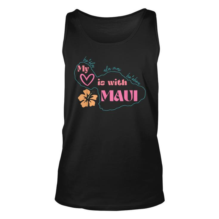 My Love Is With Maui Tank Top