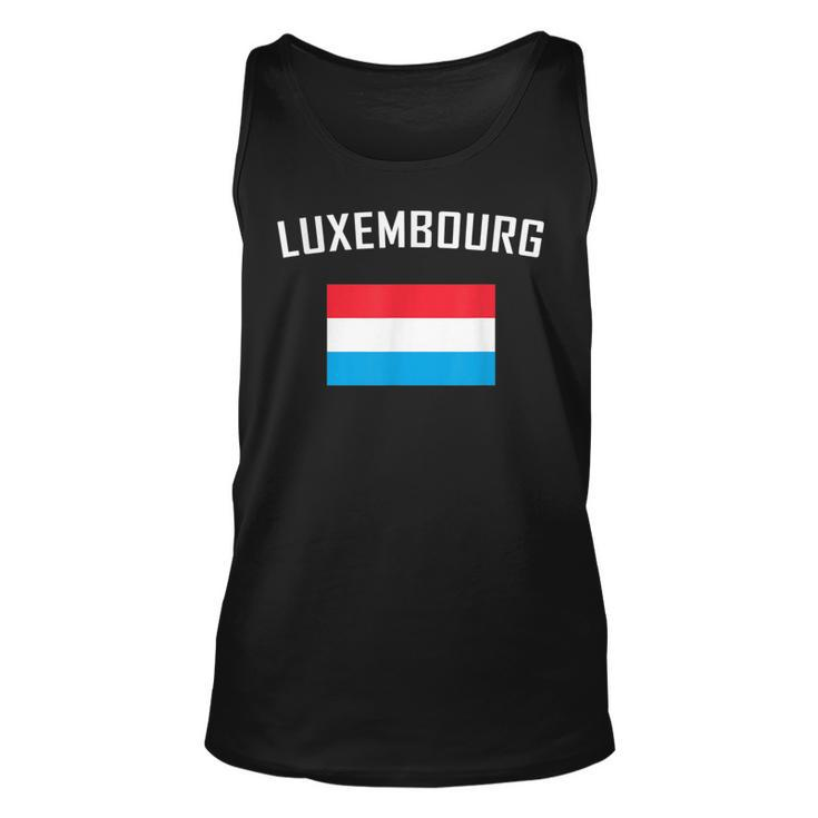 Luxembourger Pride Flag  Luxembourg  Unisex Tank Top