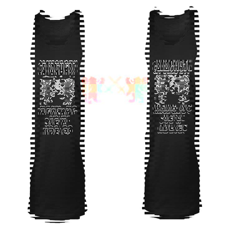 Macnaughton Scottish Tartan Scotland Family Clan Name Unisex Tank Top