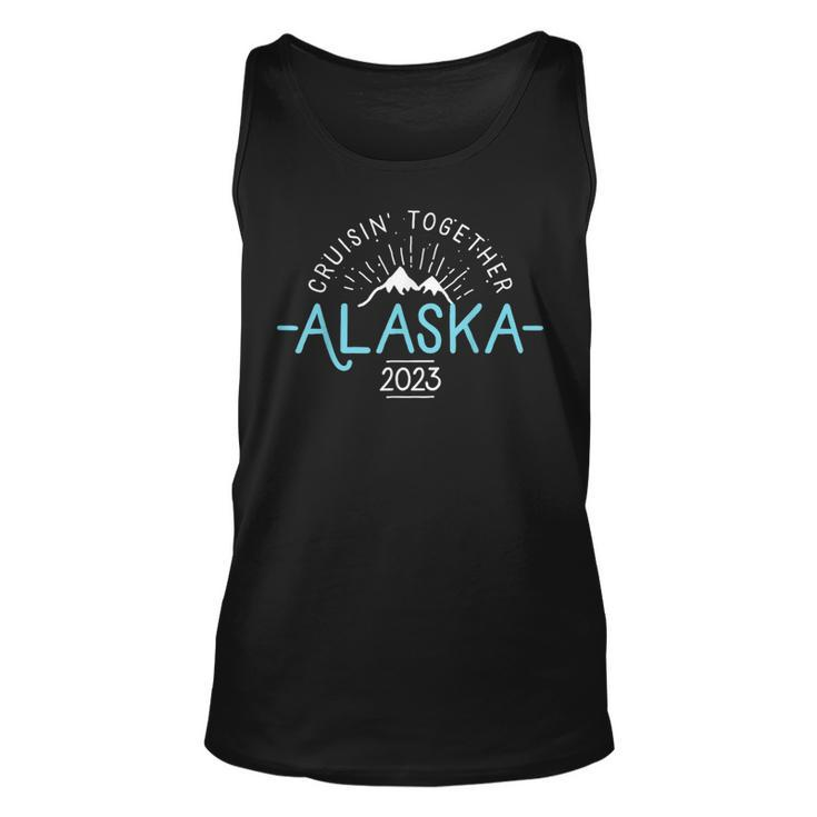 Matching Family Friends And Group Alaska Cruise 2023  Unisex Tank Top