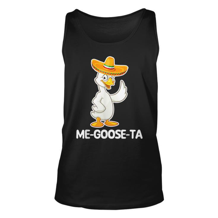 Me-Goose-Ta - Funny Saying Cute Goose Cool Spanish Mexican  Unisex Tank Top