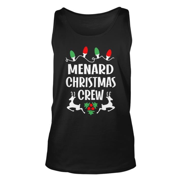 Menard Name Gift Christmas Crew Menard Unisex Tank Top