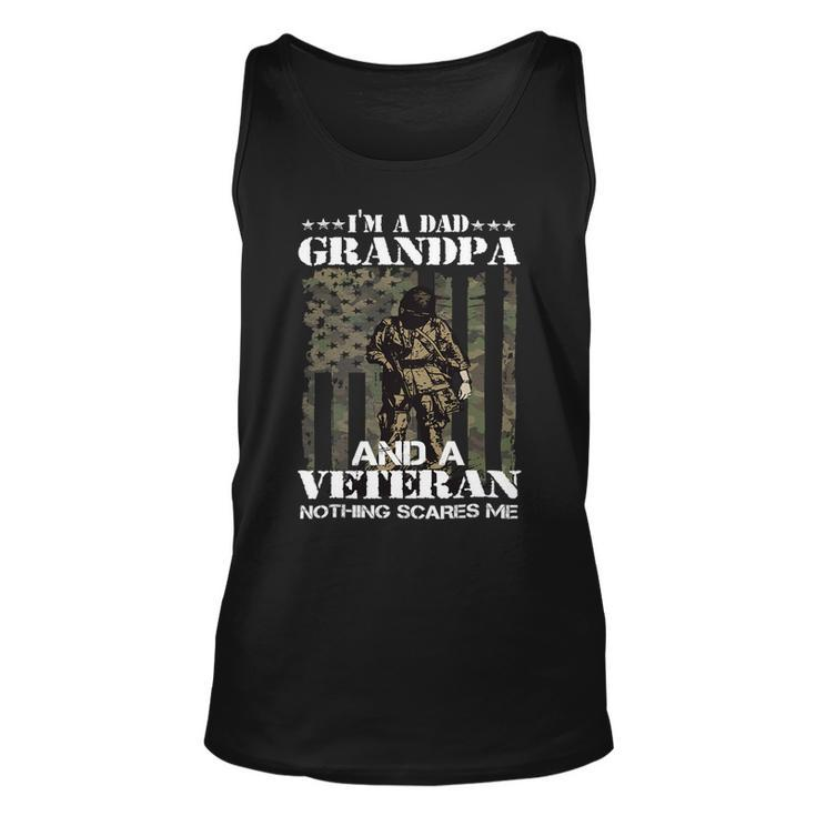 Mens Im A Dad Grandpa Veteran Fathers Day 113 Unisex Tank Top