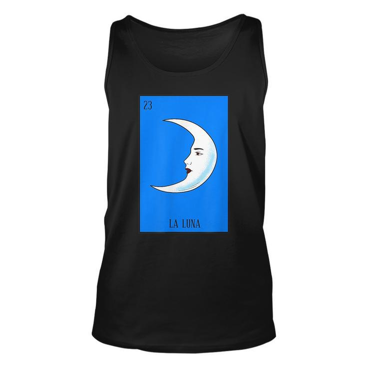 Mexican Lottery La Luna The Moon Game Of Mexico  Unisex Tank Top