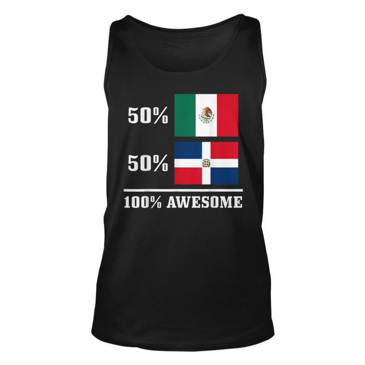 Mexico Dominican Republic Mexican Flag Pride Tank Top