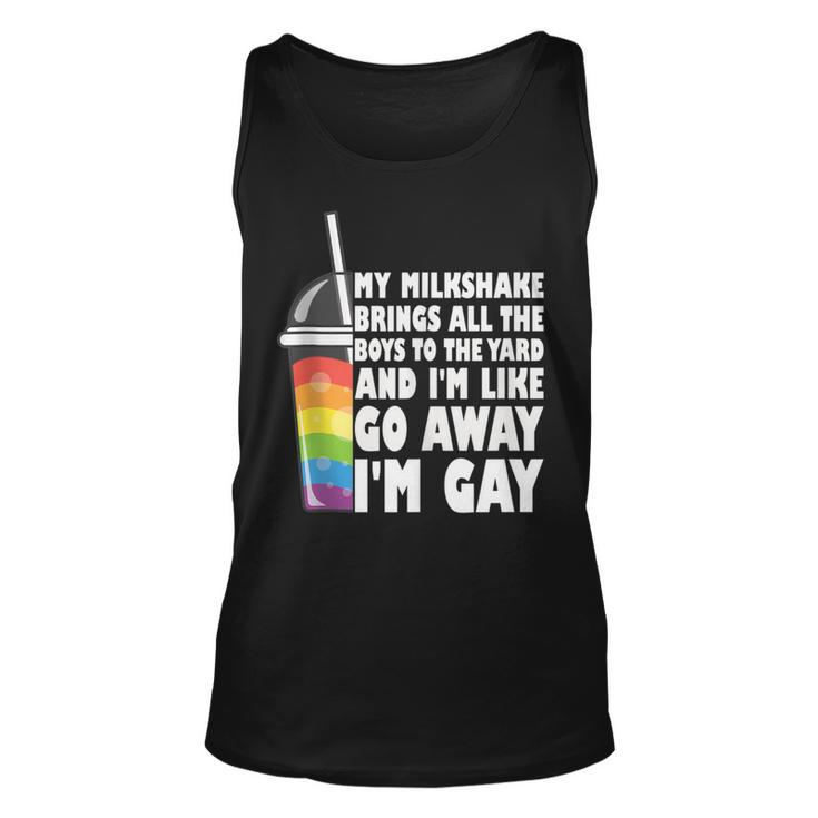 My Milkshake Brings All The Boys To The Yard Lgbtq Gay Pride Tank Top