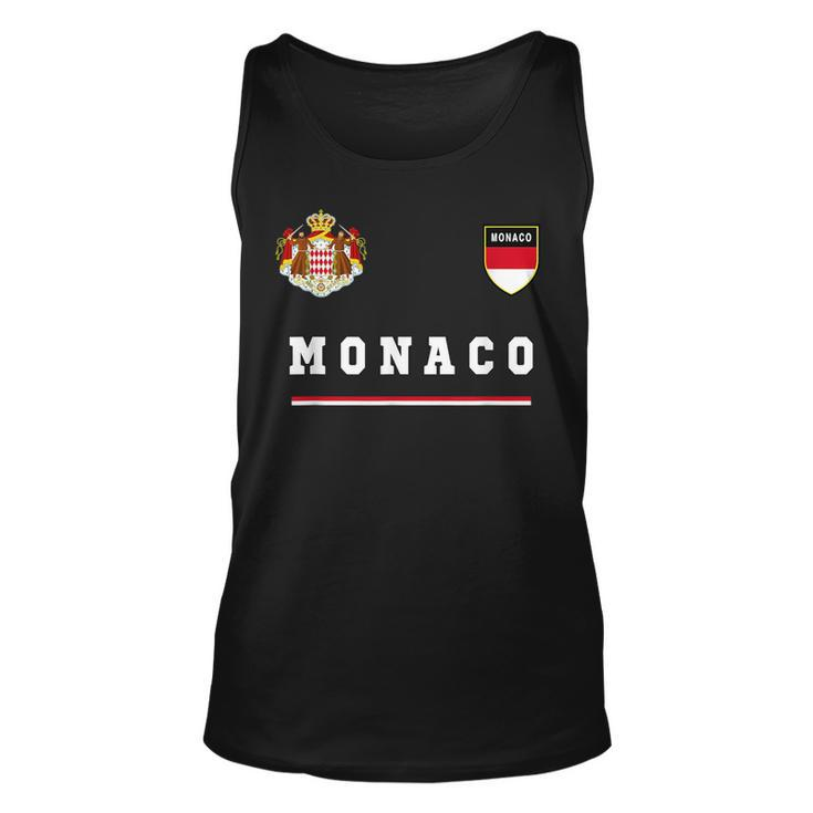 Monaco SportSoccer Jersey  Flag Football  Unisex Tank Top