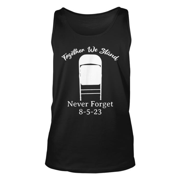 Montgomery Alabama Together We Stand Never Forget 8-5-23 Tank Top