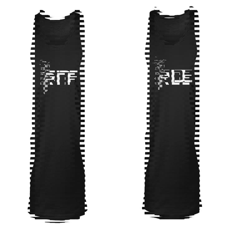 Motorcycle Apparel Ride Motorcycle Unisex Tank Top