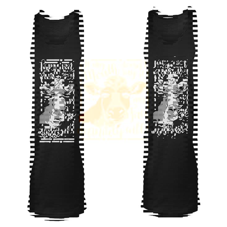 If My Mouth Doesnt Say It My Face Definitely Will Cow Sassy Tank Top If My Mouth Doesnt Say It My Face Definitely Will Cow Sassy Tank Top