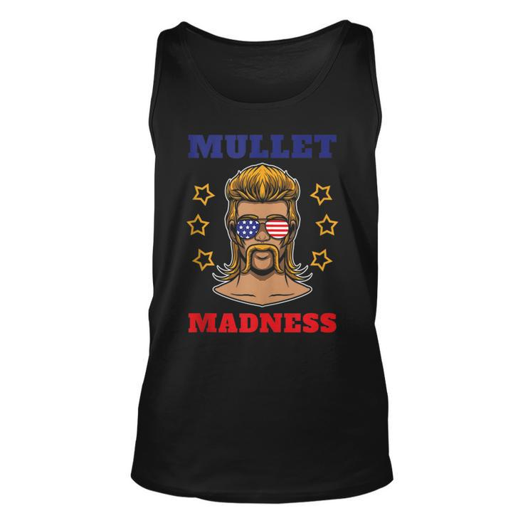 Mullet Madness - Mullet Pride Funny Redneck Mullet  Unisex Tank Top